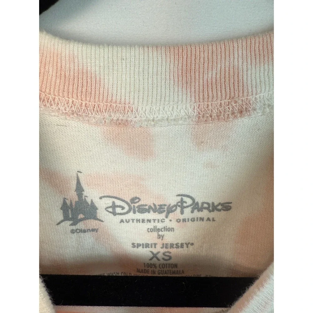 Disney Parks Spirit Jersey Disneyland Resort Tie Dye‎ Top XS